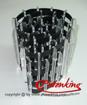 Preview: Aluminium-Ketten zu Pistenking-Fahrgestell 1:12