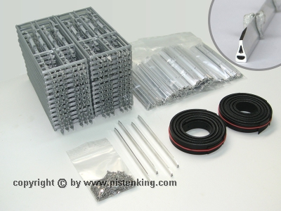 Aluminium-Ketten zu Pistenking-Fahrgestell 1:12