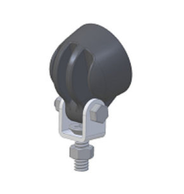 Scheinwerfer mit LED rund
