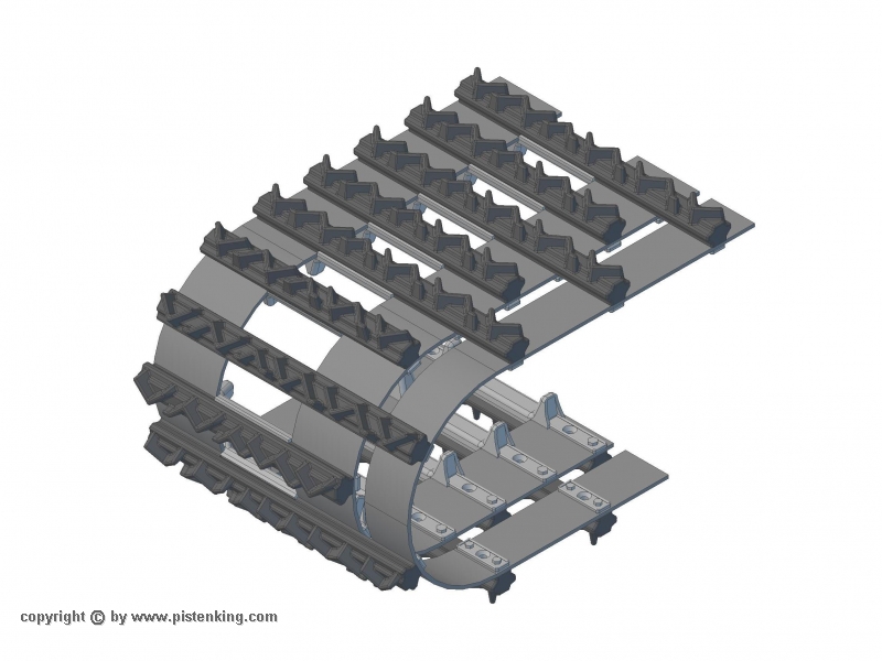 Sommerketten schmal zu Pistenking Fahrgestell
