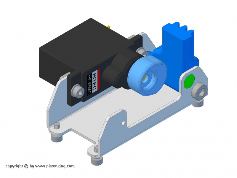 Drehkranz von Winde feststellen