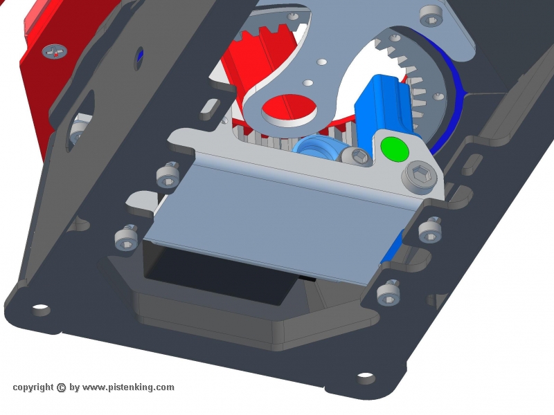 Drehkranz von Winde feststellen