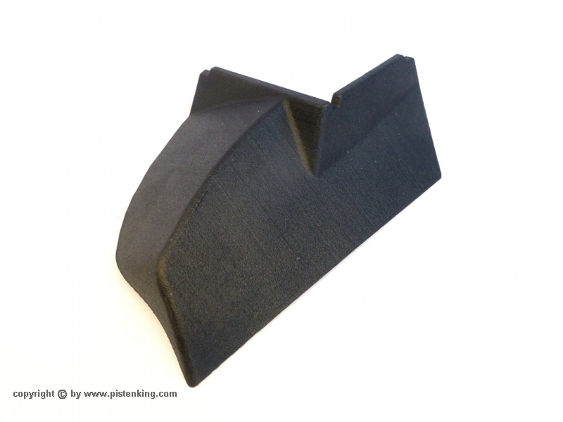 Kotflügel schwarz für PB 600 Polar