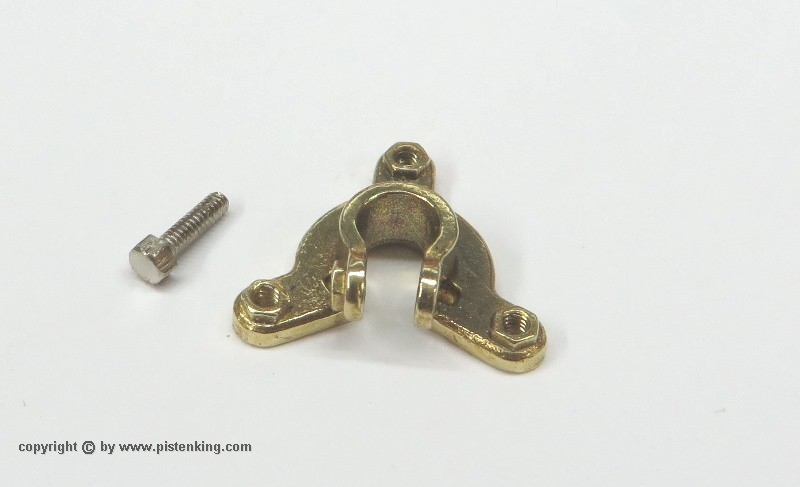Schutzgitter mit Halter für Rohrmontage