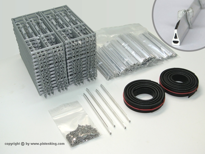 Aluminium-Ketten zu Pistenking-Fahrgestell 1:12