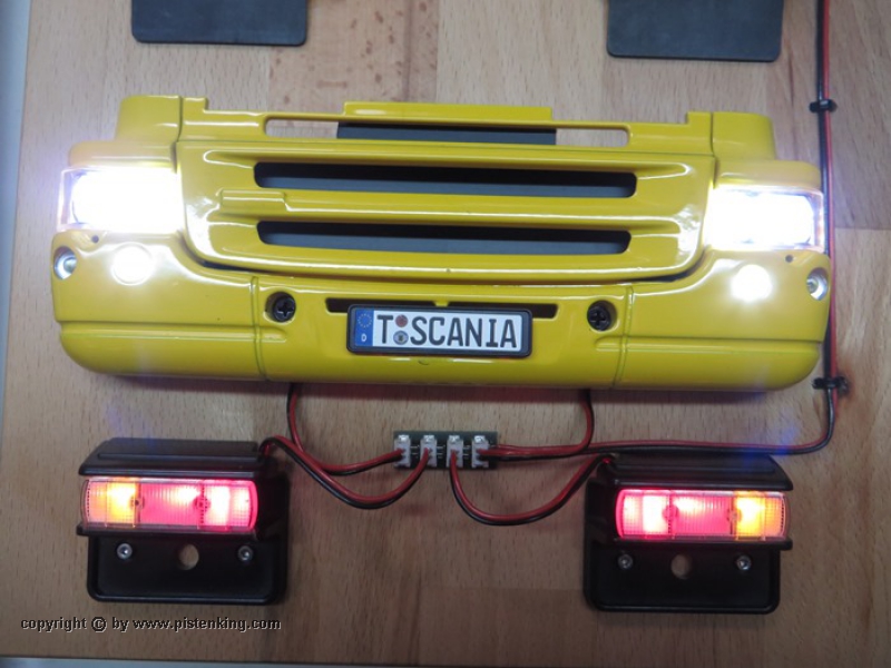 Kingbus Rückleuchtenmodule für Tamiya Scania